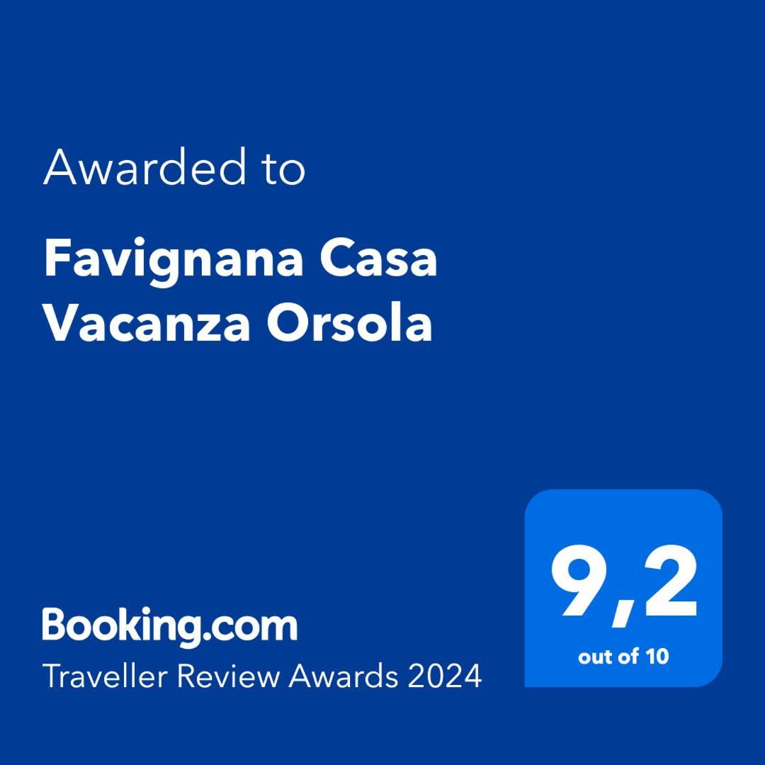 Favignana Casa Vacanza Orsola Экстерьер фото